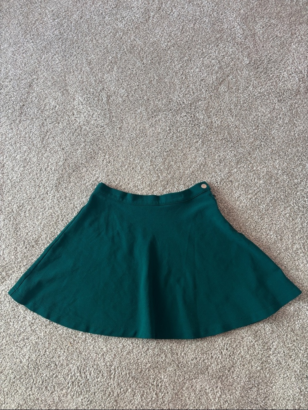 Cute Green Mini Skirt